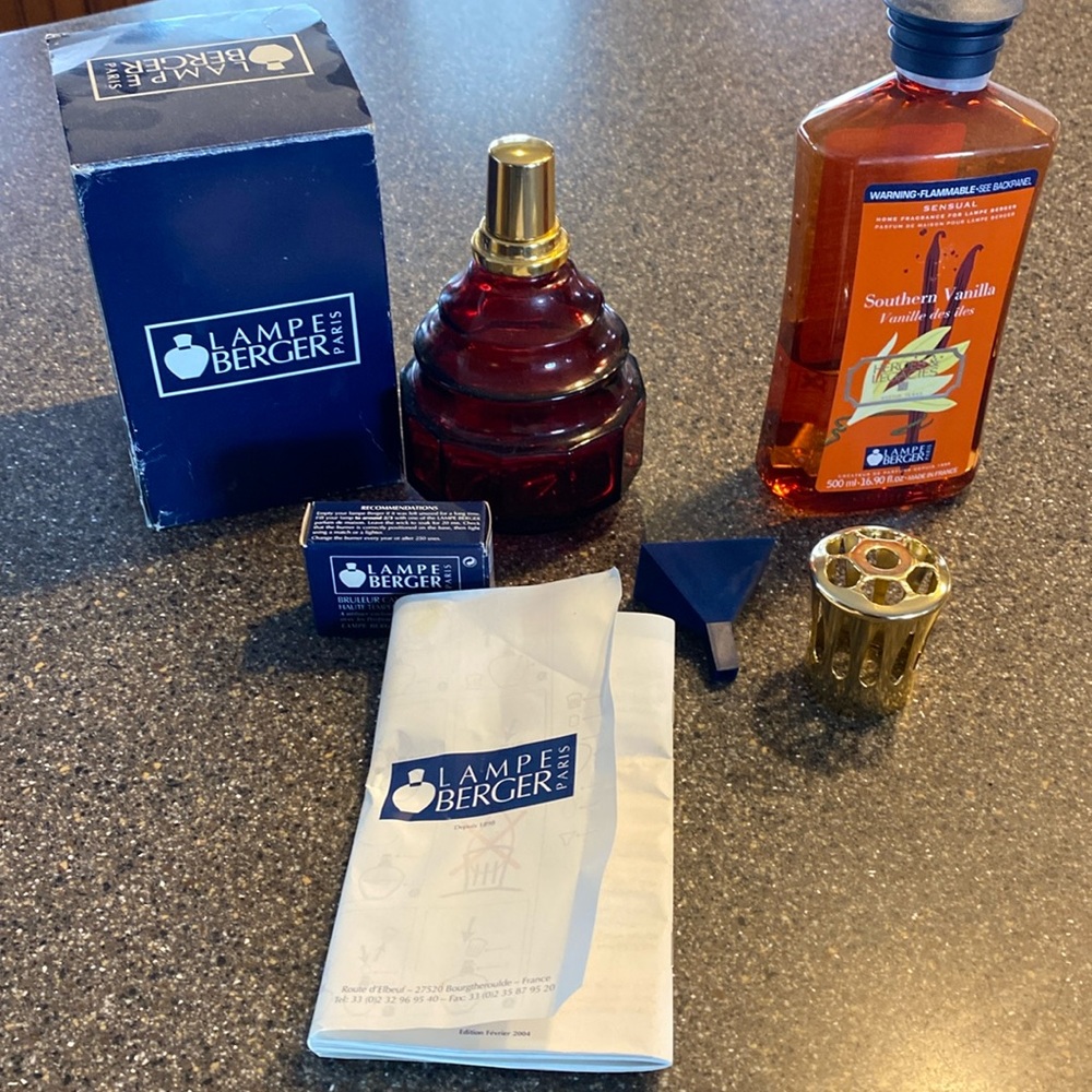 Lamp Berger set